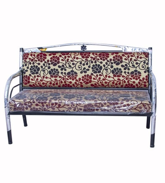 5 Seater Steel Sofa Low Back