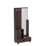 BHASKI SOLIMO MIRIDICAL HR WOOD DRESSING TABLE (DARK ELM FINISH)