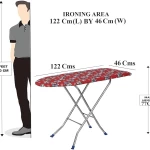 Foldable Ironing Board with Iron Stand