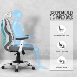 High Back Office Chair,Adjustable Armrest,adjustable lumbar support,tilt lock mechanism.