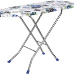 Foldable Ironing Board with Iron Stand