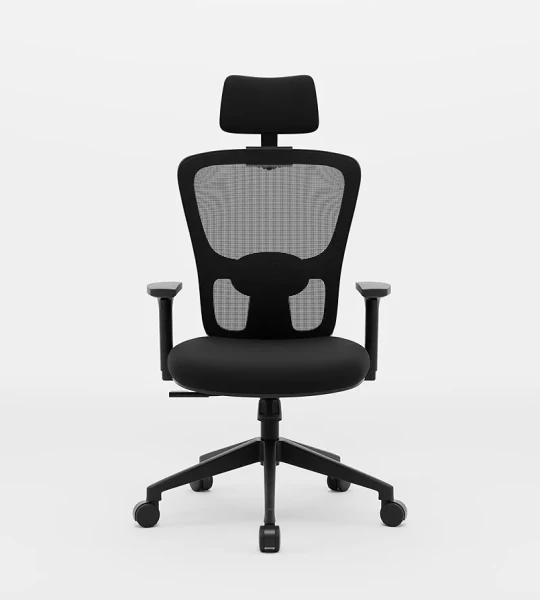 High Back Office Chair / Computer Chair / Height Adjustable Armrest