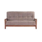 Tuscon Wooden Sofa 3 Seater