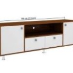BHASKI EXTRAVAGANZA HR WOOD TV STAND