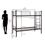 Bunker Cot (crosset Metal)