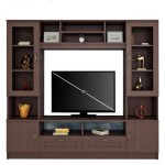 BHASKI MISSOURI TV UNIT WALNUT FINISH