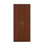 2 Door Wardrobe Classic Walnut