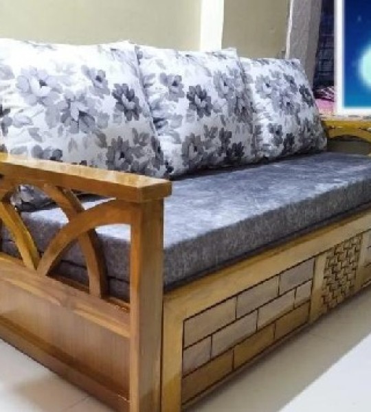 WOODEN SOFA