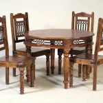 WOODEN DINNING TABLE