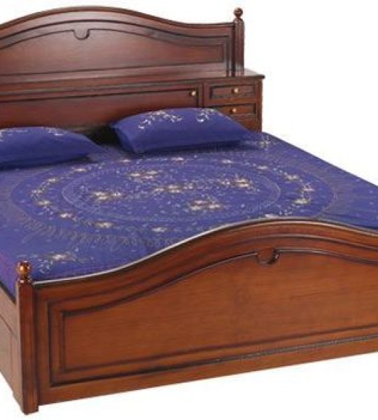 wooden cot